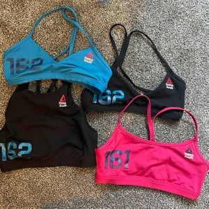 4 Reebok crossfit games bras